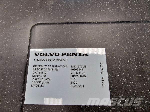 Volvo TAD1672VE Motory