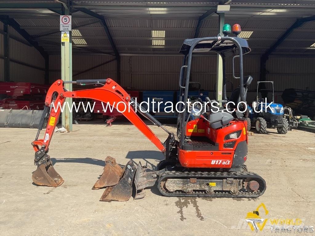 Kubota U 17-3 Mini rýpadla < 7t