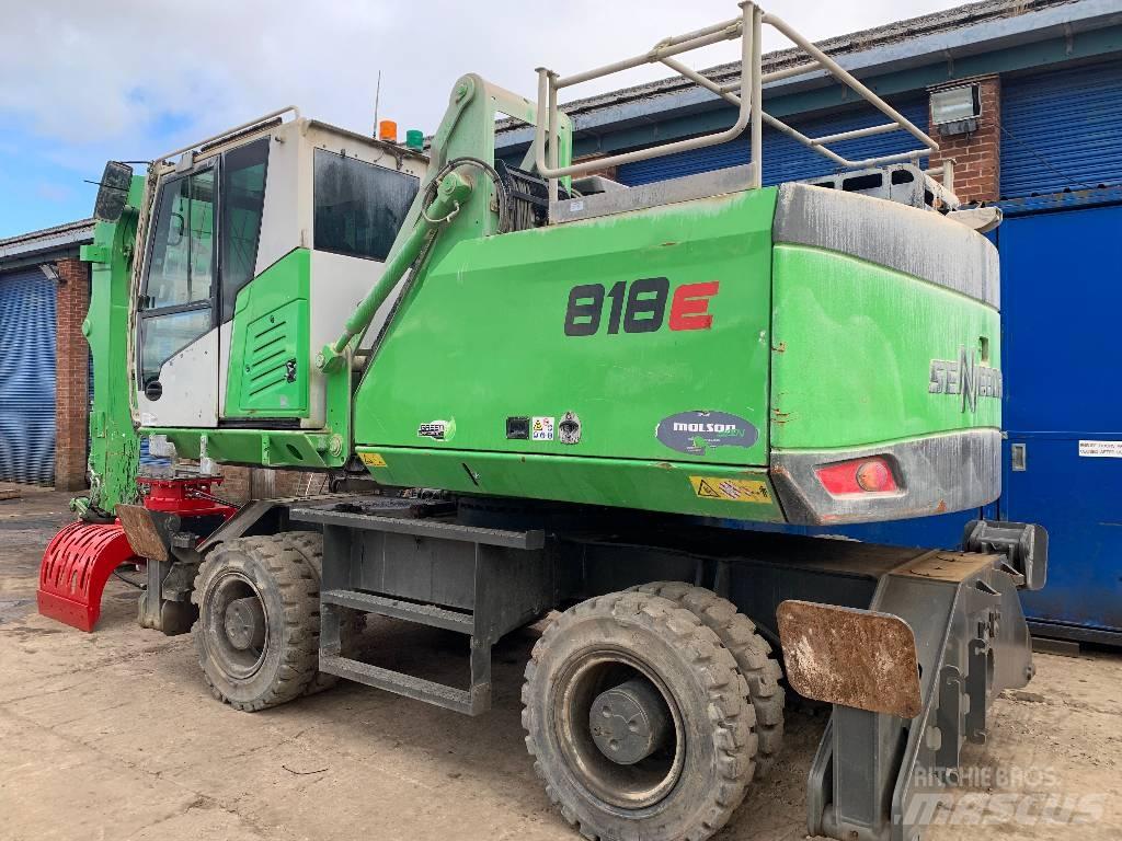 Sennebogen 818E Stroje pro manipulaci s odpadem
