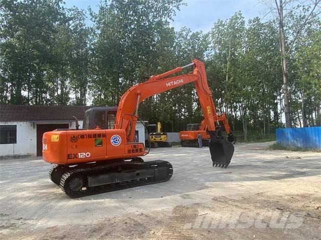 Hitachi EX120 Pásová rýpadla