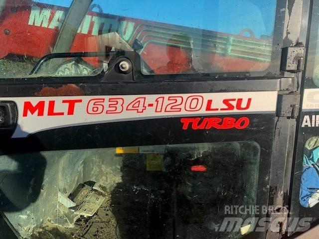 Manitou 634 Teleskopické nakladače pro zemědělství