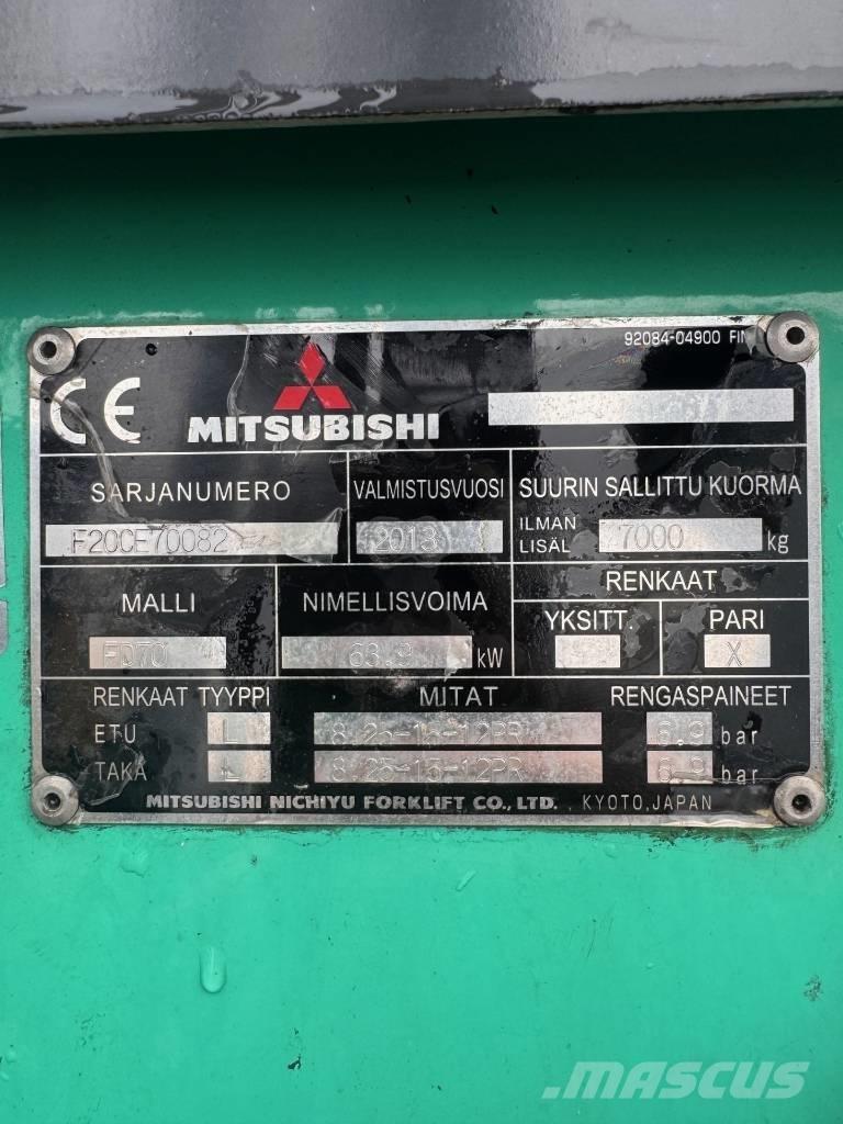 Mitsubishi FD 70 Dieselové vozíky