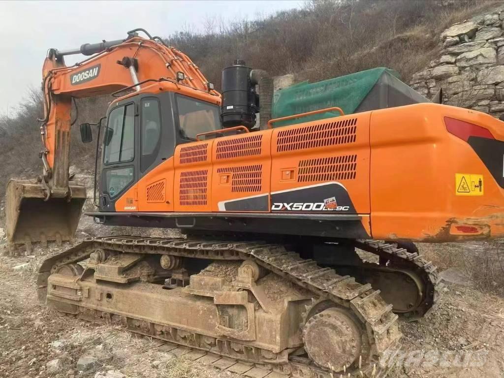 Doosan DX 500 LC Pásová rýpadla
