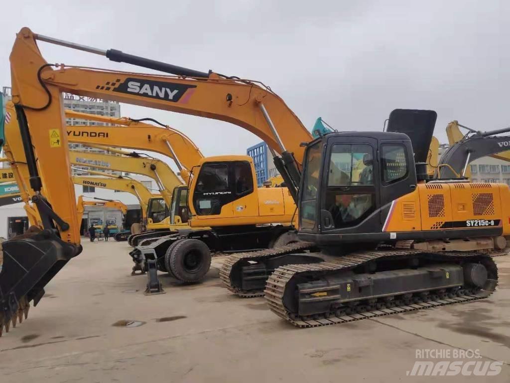 Sany SY 215-9 Pásová rýpadla