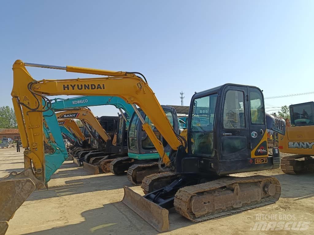 Hyundai R 60-7 Mini rýpadla < 7t