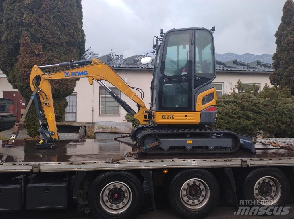 XCMG XE 27 E Mini rýpadla < 7t