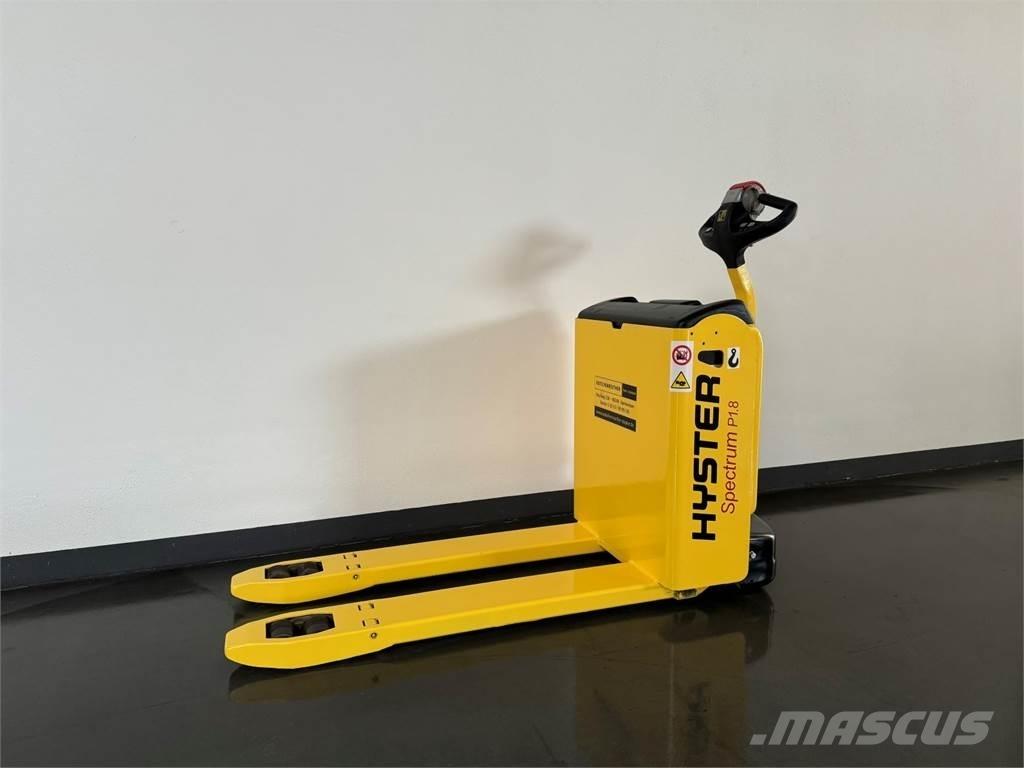 Hyster P1.8AC Ručně vedené vysokozdvižné vozíky