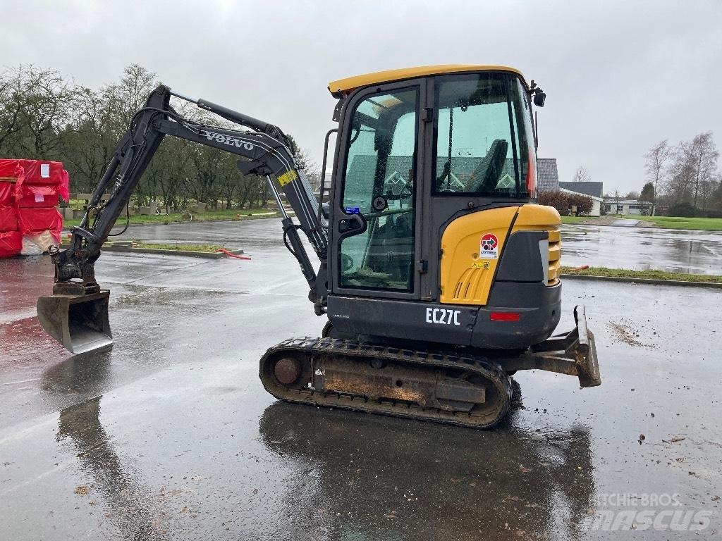Volvo Ec27 Mini rýpadla < 7t