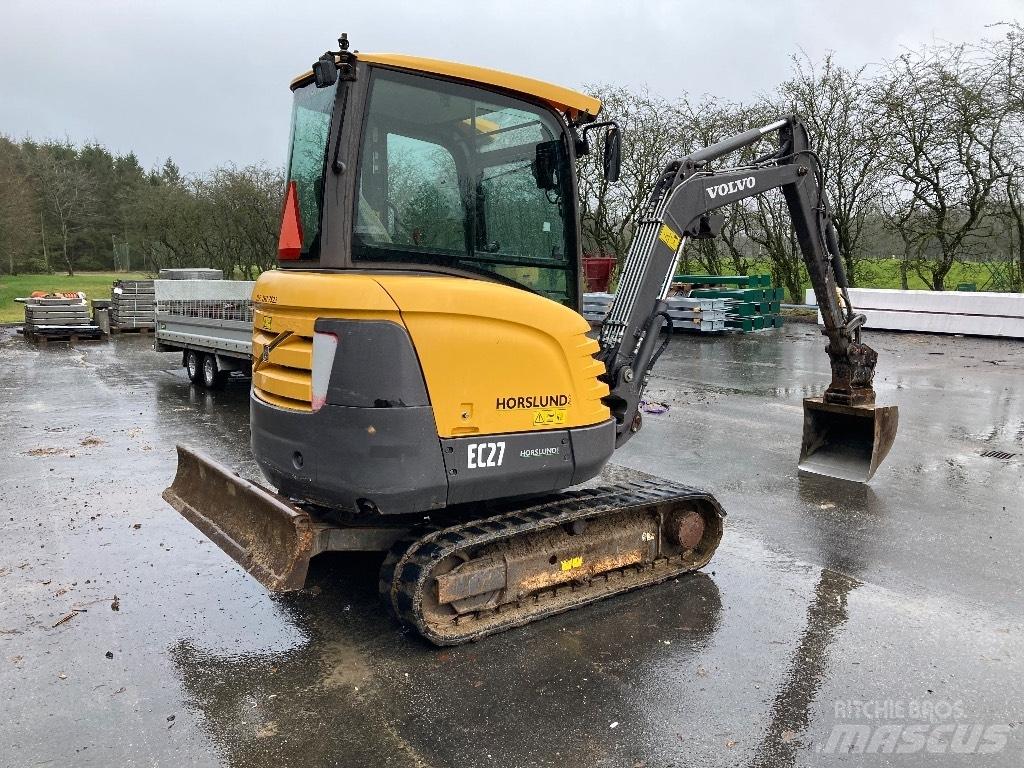 Volvo Ec27 Mini rýpadla < 7t