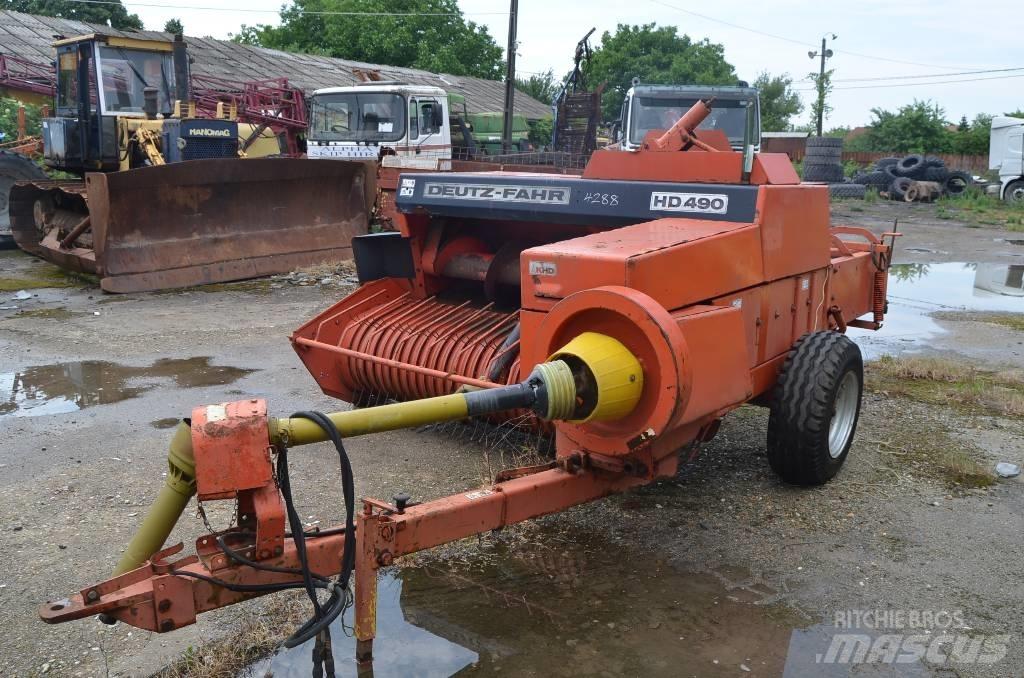 Deutz-Fahr HD490 Lis na hranaté balíky