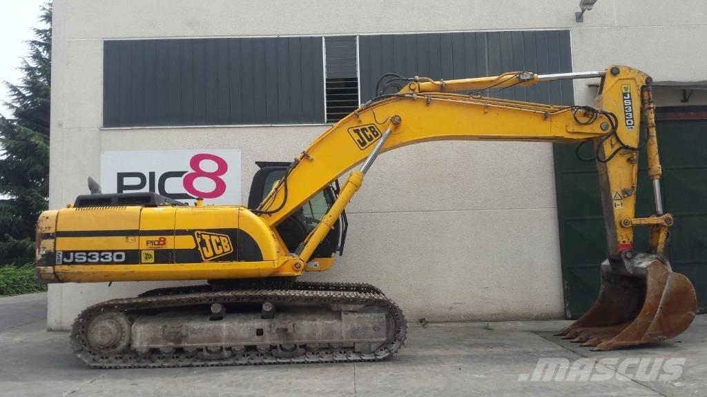 JCB JS330ME Pásová rýpadla