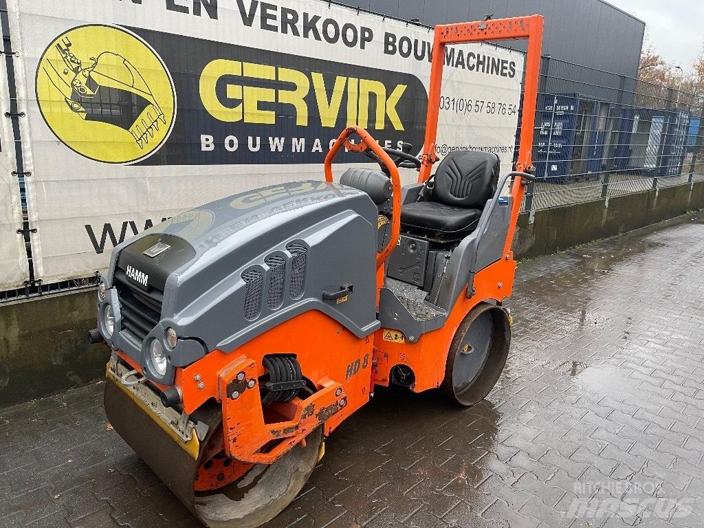 Hamm HD 8 VV Tandemové válce