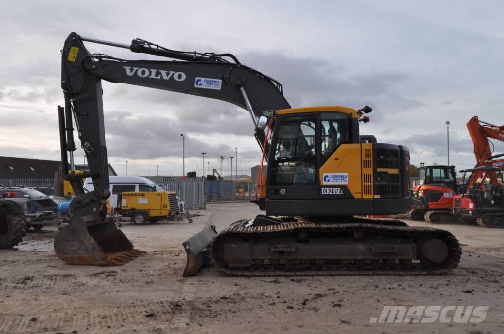 Volvo ECR 235 EL Pásová rýpadla