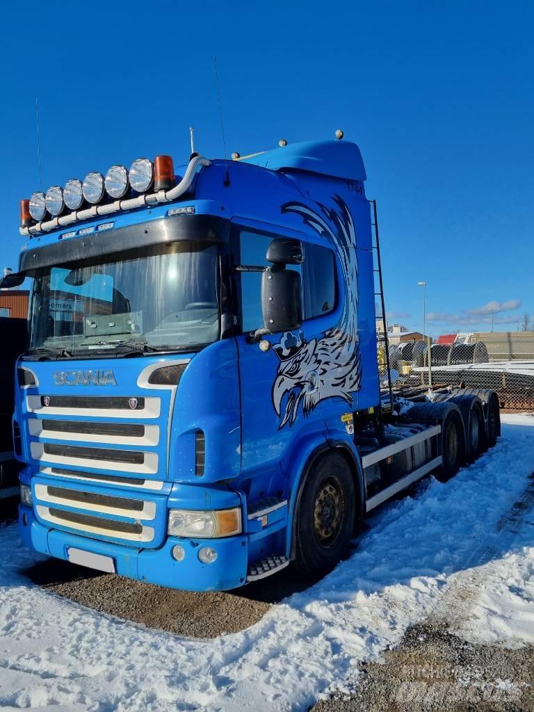 Scania R 500 LB 8X4 Hákový nosič kontejnerů