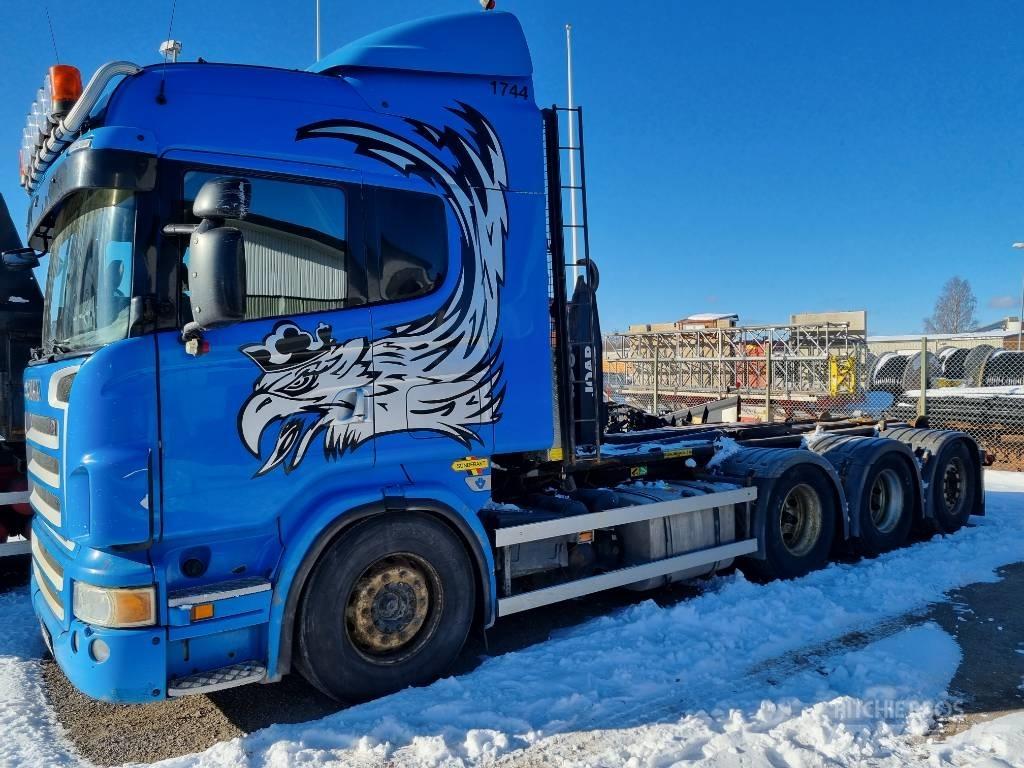 Scania R 500 LB 8X4 Hákový nosič kontejnerů