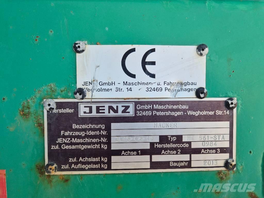 JENZ HE561STA Štěpkovače