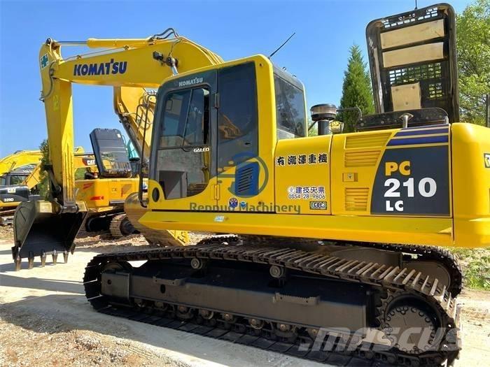 Komatsu PC 210 LC Pásová rýpadla