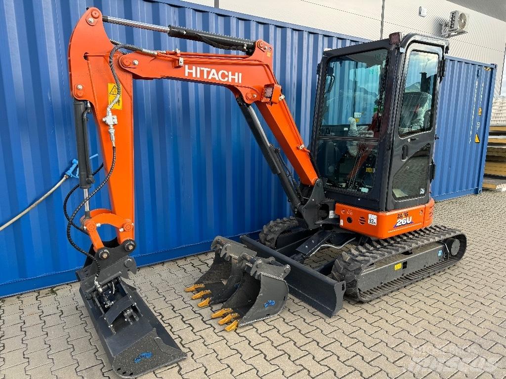 Hitachi ZX 26 U-6 Mini rýpadla < 7t