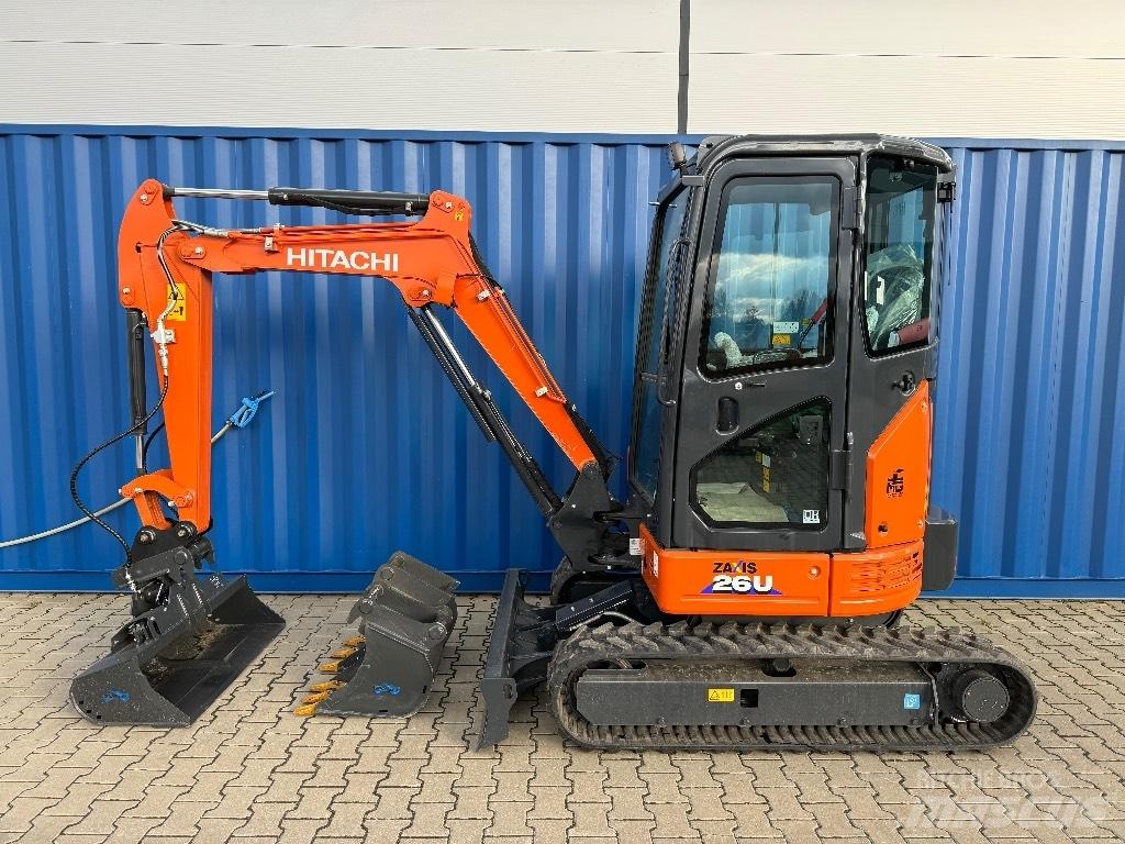 Hitachi ZX 26 U-6 Mini rýpadla < 7t