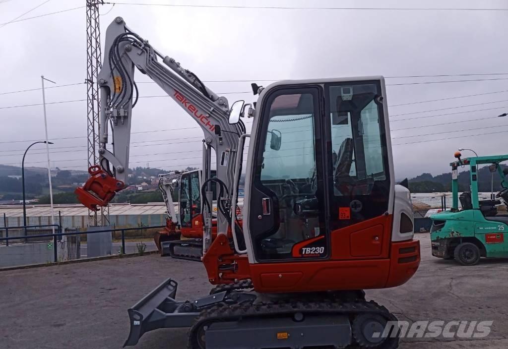 Takeuchi TB 230 Mini rýpadla < 7t