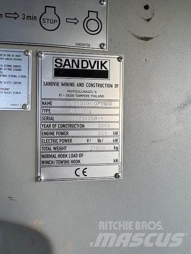 Sandvik DP 1100 Povrchové vrtací stroje