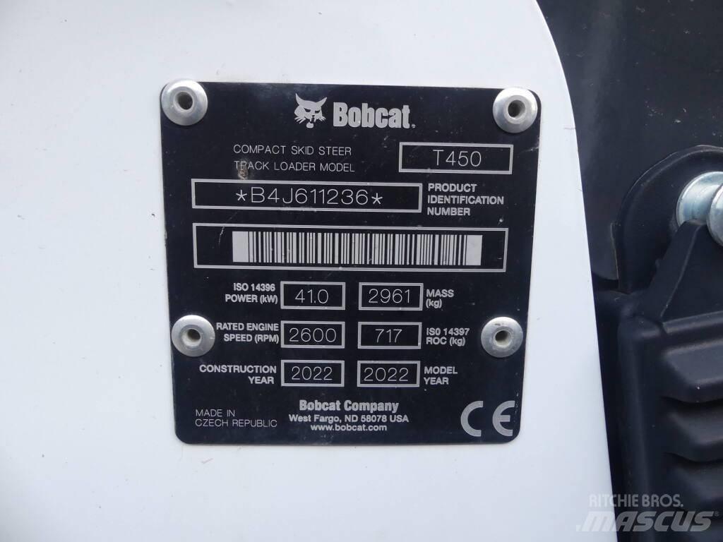 Bobcat T 450 Smykem řízené nakladače