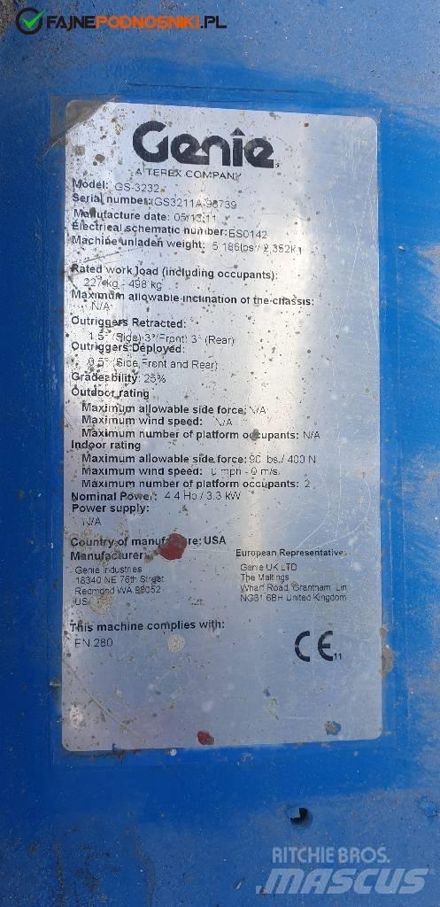 Genie GS 3232 Nůžková zvedací plošina