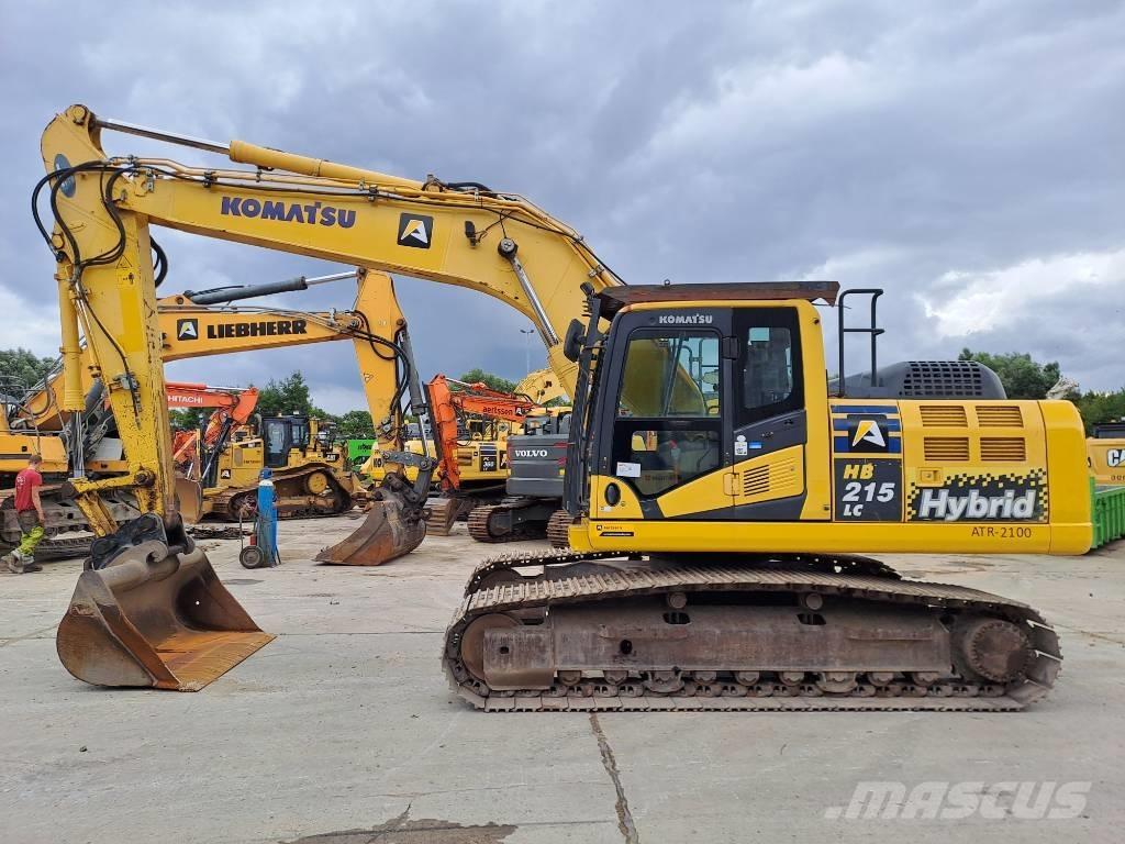 Komatsu HB215LC-2 Pásová rýpadla