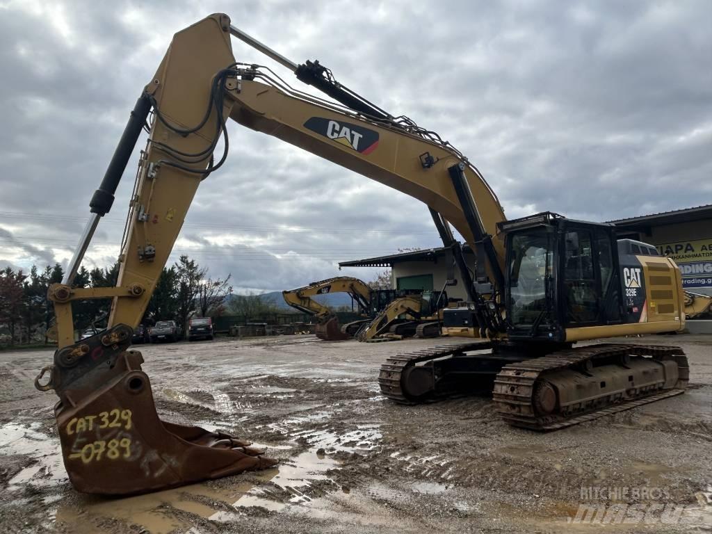 CAT 329 EL Pásová rýpadla