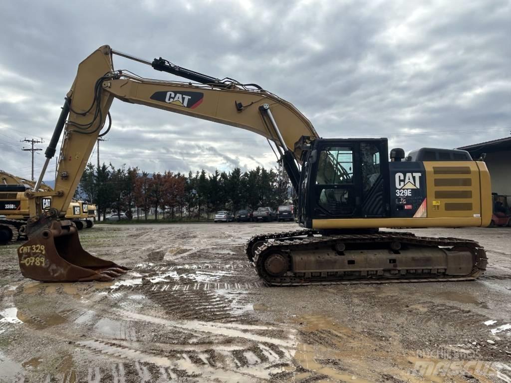 CAT 329 EL Pásová rýpadla