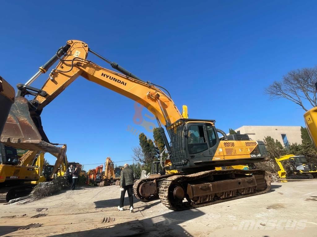 Hyundai Robex 520 VS Pásová rýpadla