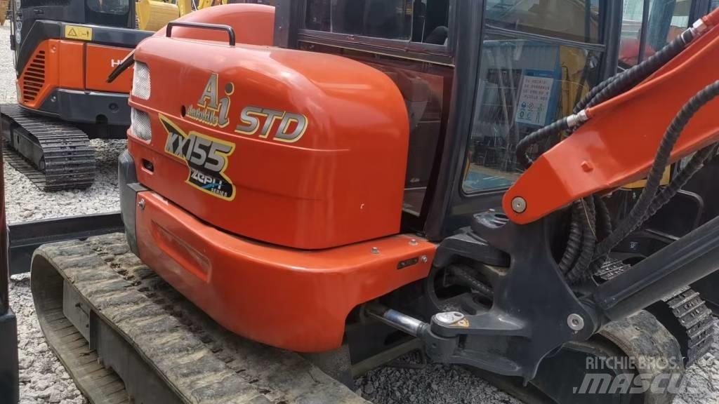 Kubota KX155 Pásová rýpadla