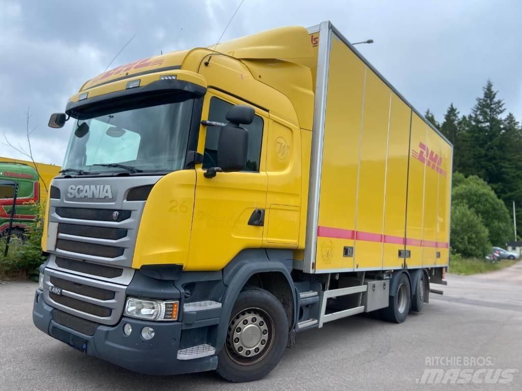 Scania R 490 LB Skříňová nástavba