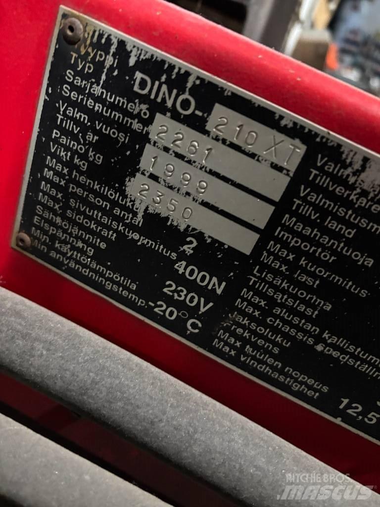 Dinolift 210 XTB-2 Přívěsové plošiny