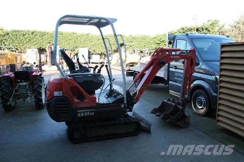 Kubota KX 41-3 S Mini rýpadla < 7t