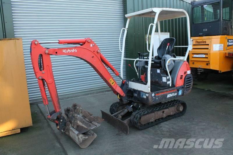 Kubota KX 41-3 S Mini rýpadla < 7t