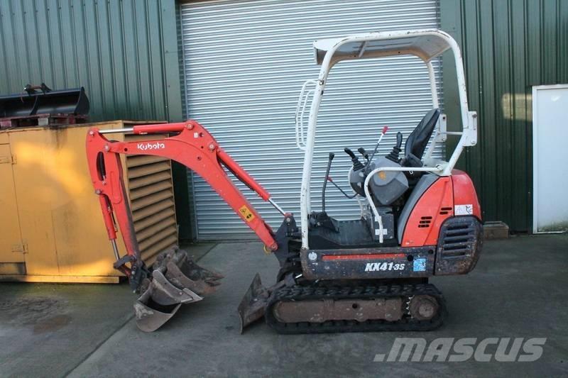 Kubota KX 41-3 S Mini rýpadla < 7t