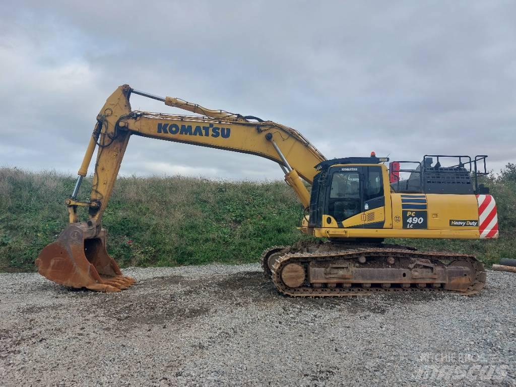 Komatsu PC490LC-11 Pásová rýpadla