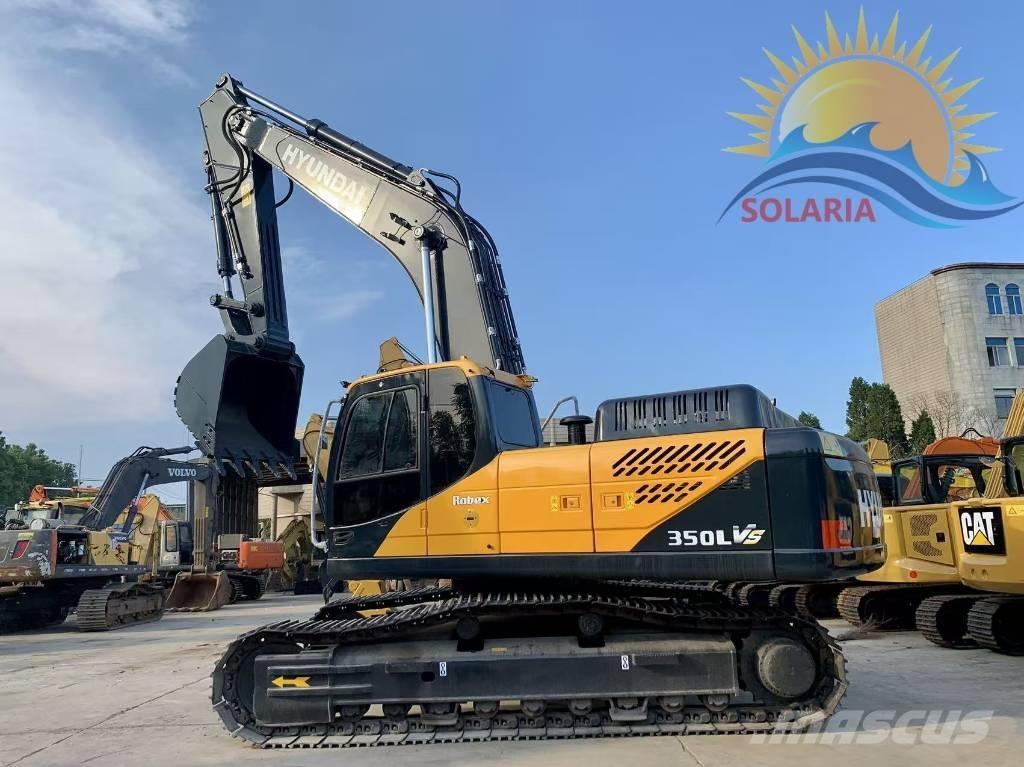 Hyundai R350LVS Pásová rýpadla