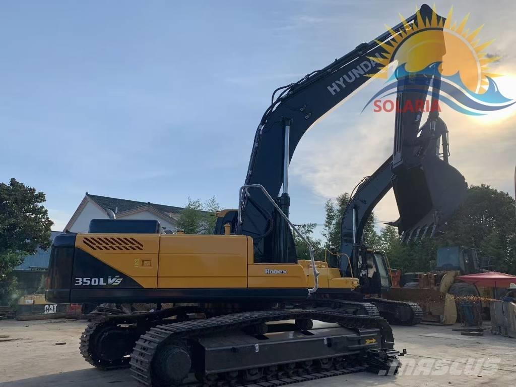Hyundai R350LVS Pásová rýpadla