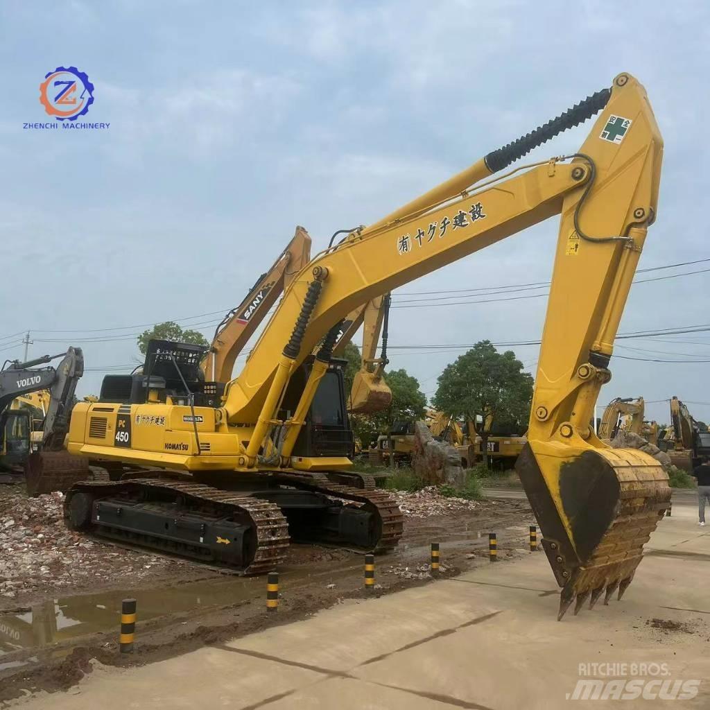 Komatsu PC 450 Pásová rýpadla