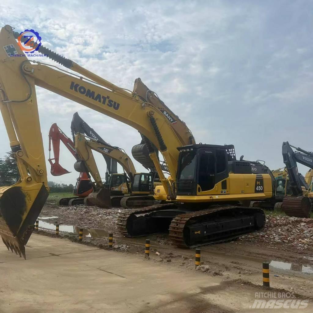 Komatsu PC 450 Pásová rýpadla