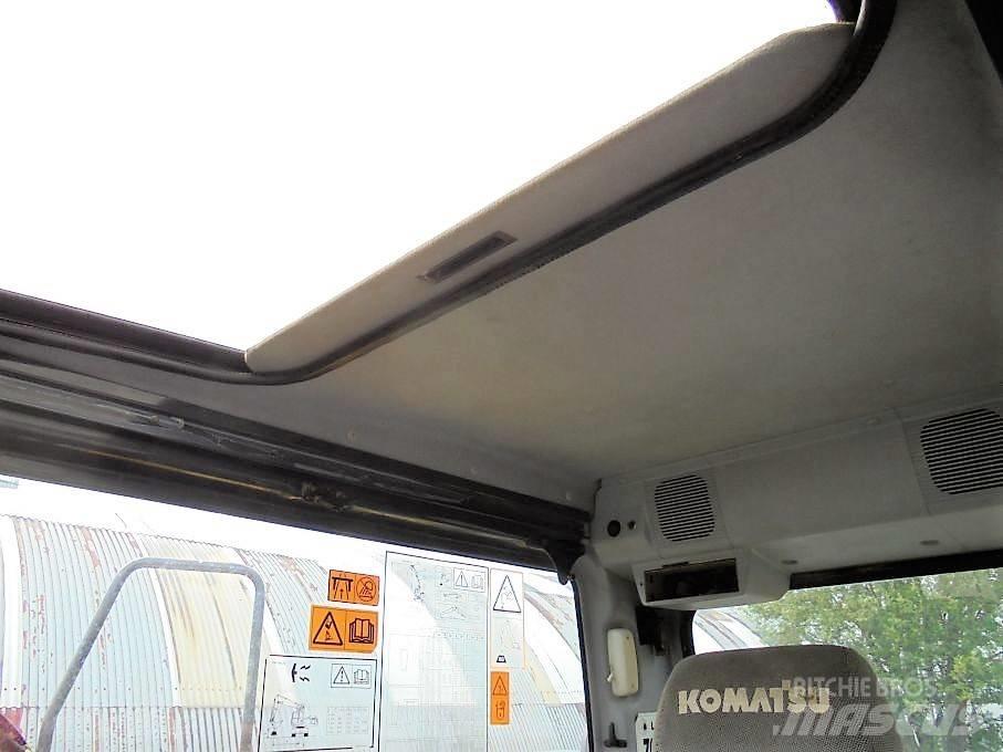 Komatsu PW 140-7 Kolová rýpadla