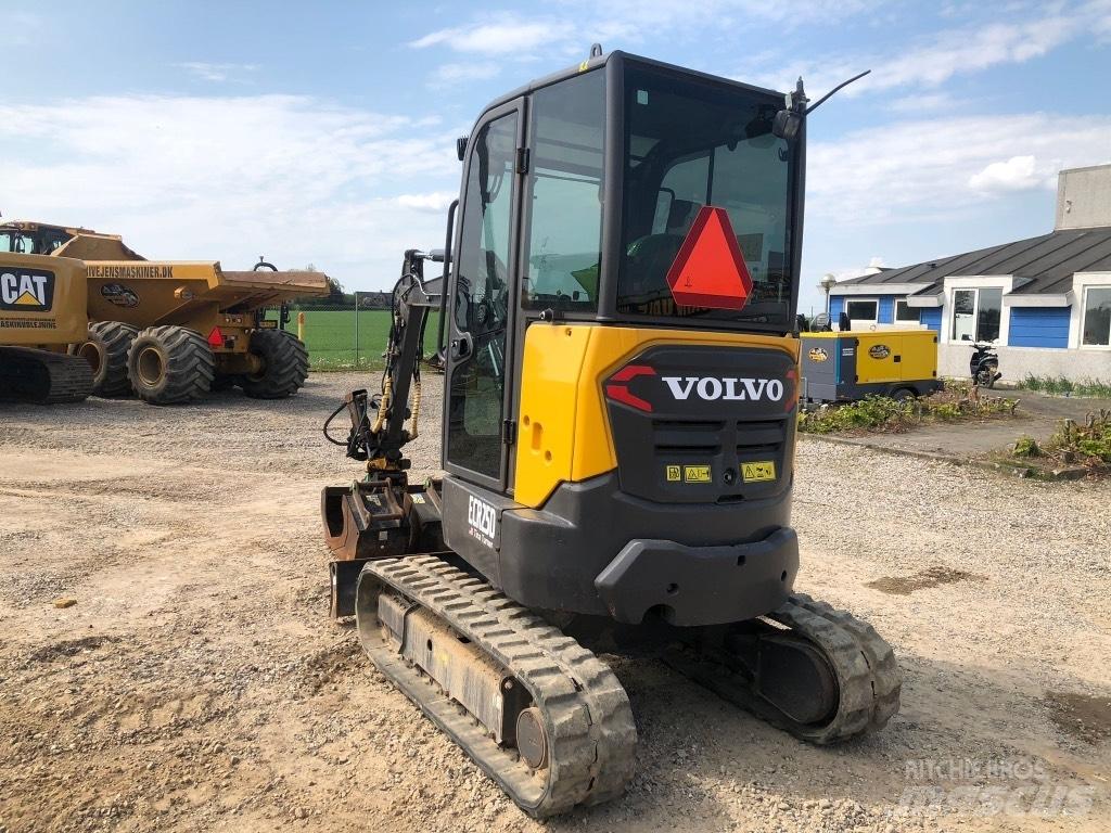 Volvo ECR 25 D Mini rýpadla < 7t