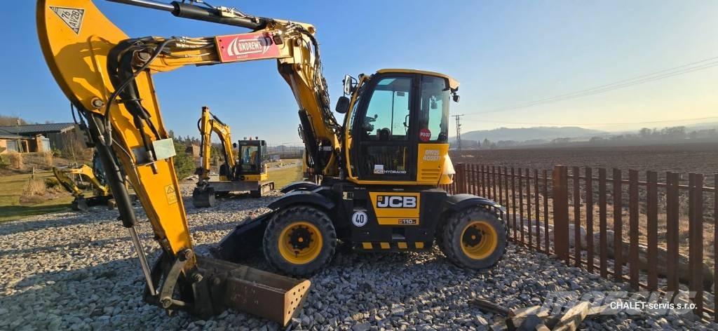 JCB 110 W Hydradig Kolová rýpadla
