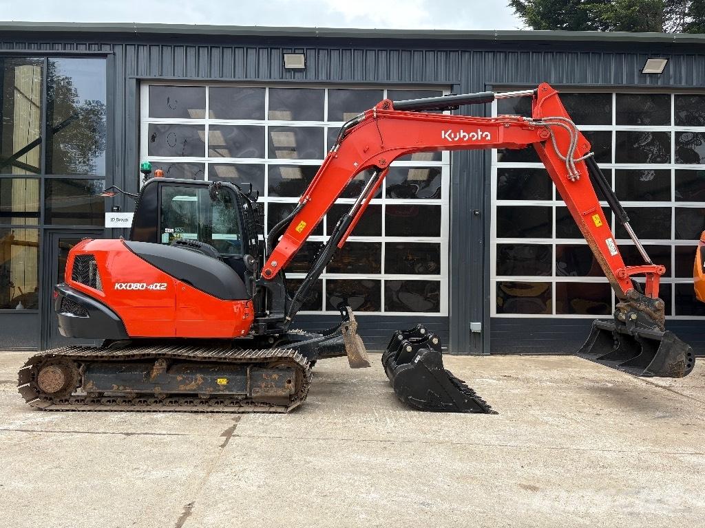 Kubota KX 080 Midi rýpadla 7t - 12t