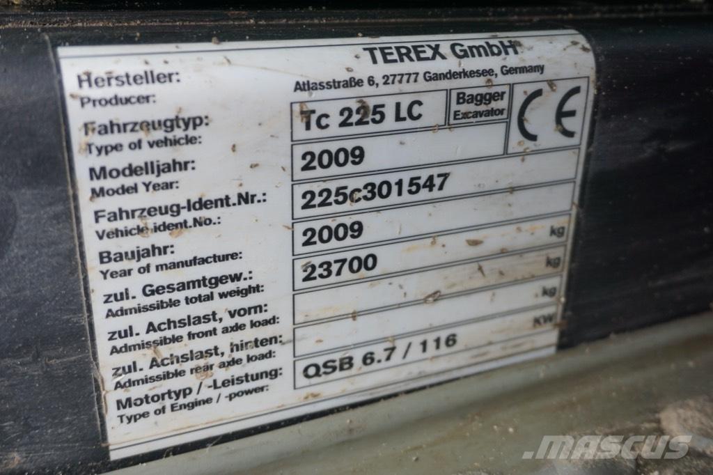 Atlas TC 225 LC Pásová rýpadla