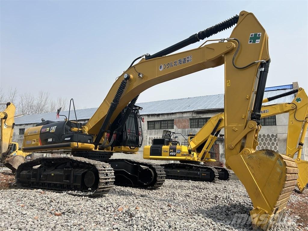 CAT 340 Pásová rýpadla