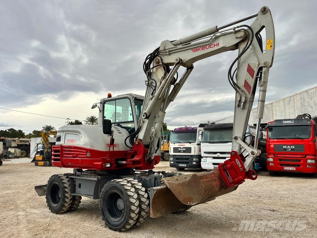 Takeuchi TB 295 W Kolová rýpadla