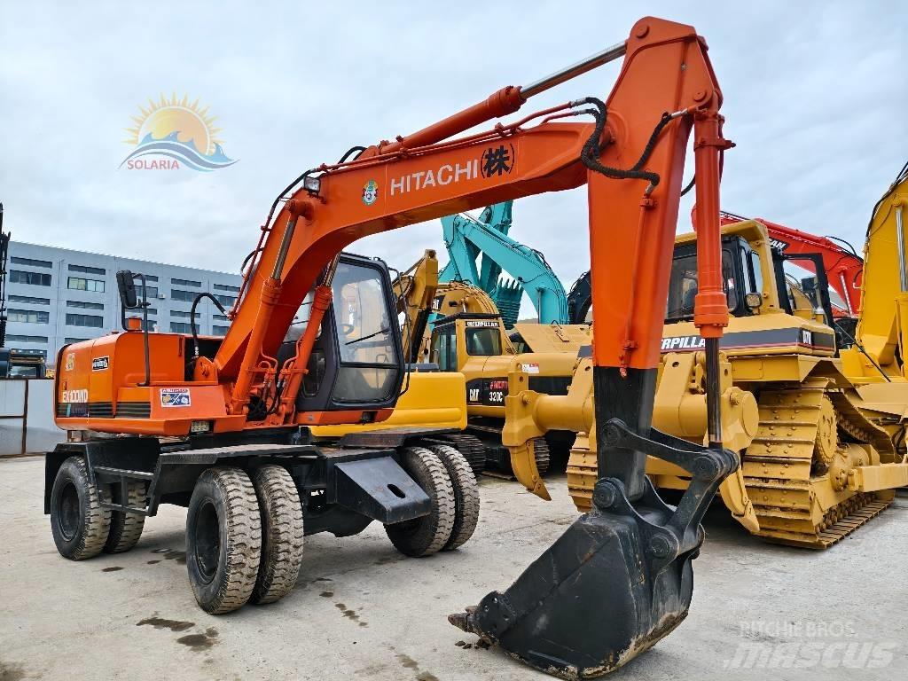 Hitachi EX 100 W D Kolová rýpadla